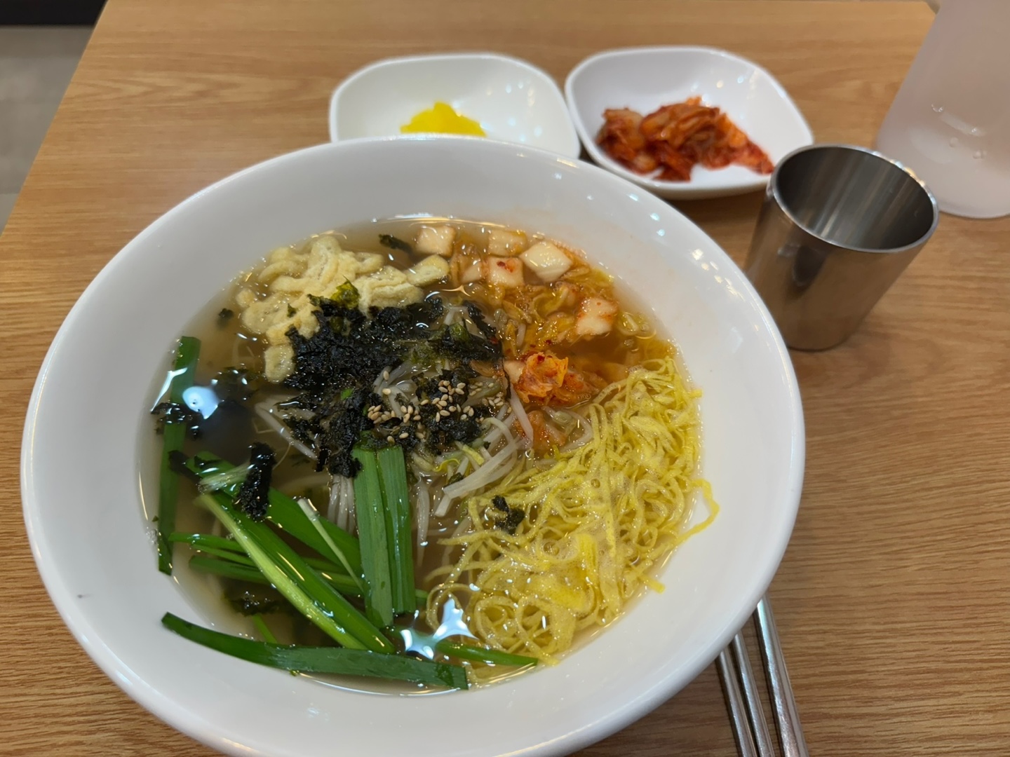 남성역 국수나무에서 잔치국수 먹은 찐후기(1)