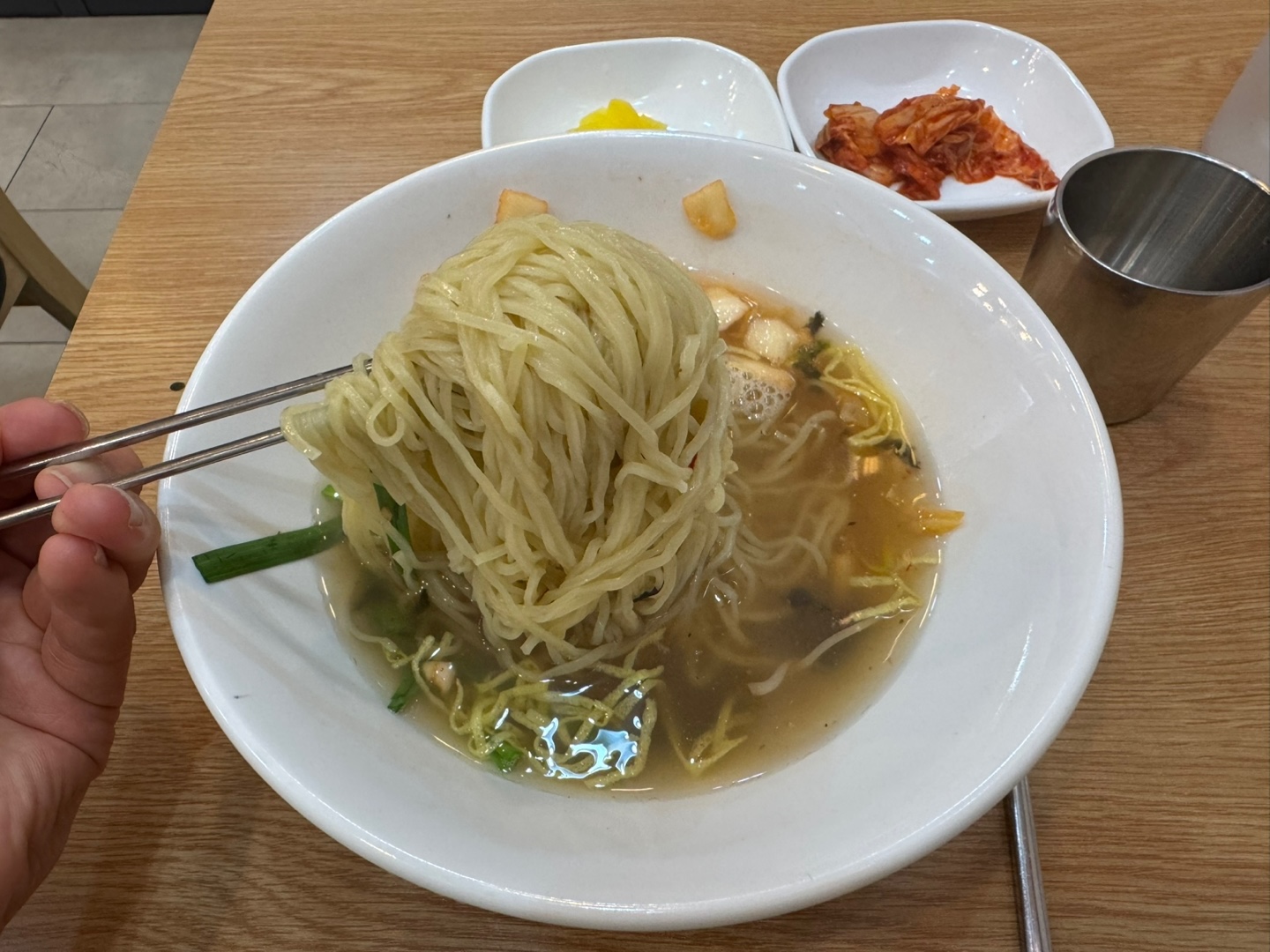 남성역 국수나무에서 잔치국수 먹은 찐후기(2)