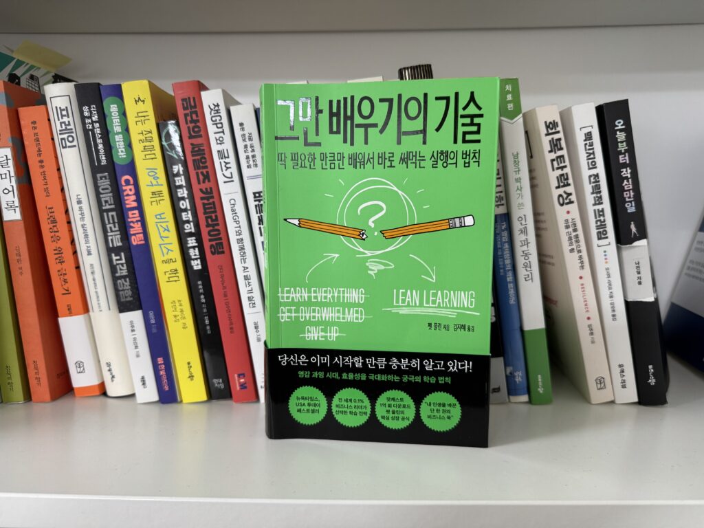 (독서후기) 그만 배우기의 기술 - 팻 플린